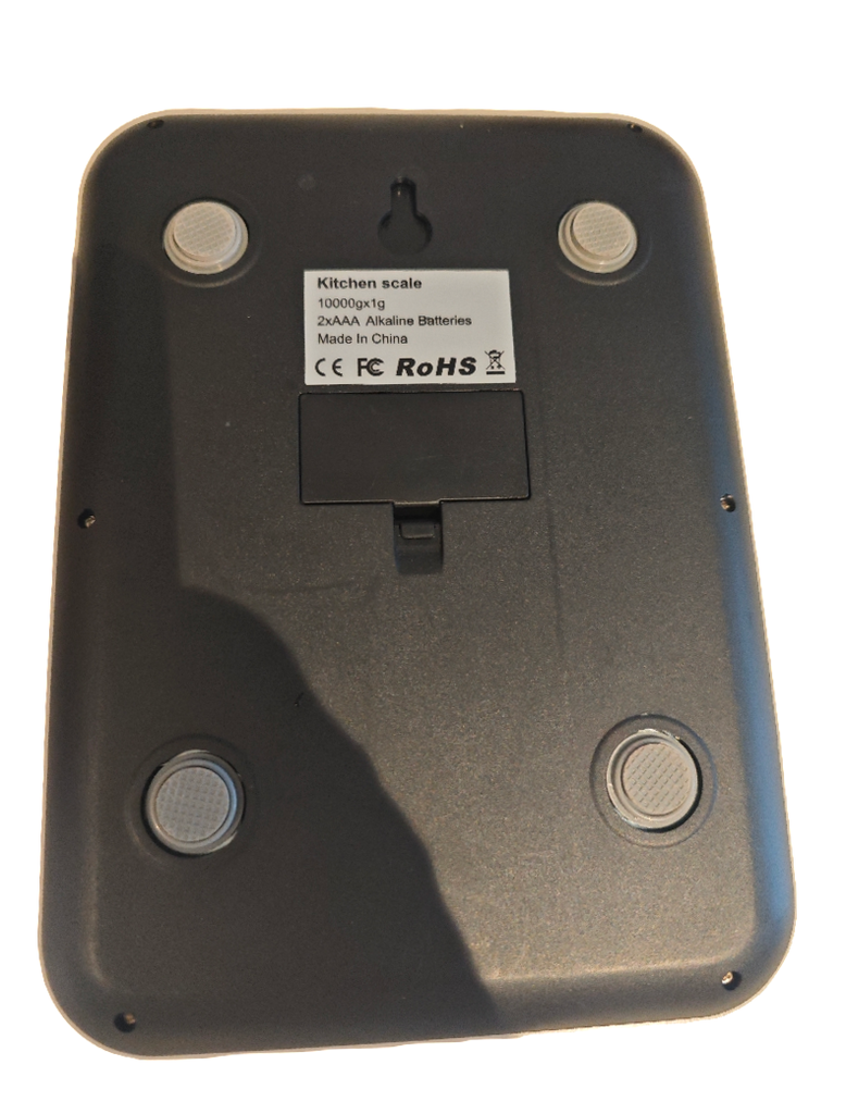 Unspecified 10000gx1g Bathroom Scale AAA Floor Black Plastic - Image 3