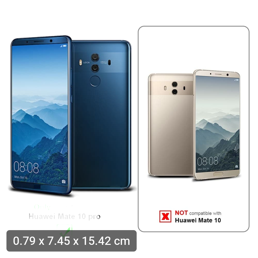 Huawei Mate 10 Pro Smart Phonees 2.4 GHz ARM Mali-G72 MP12 128GB 2160x1080 Midnight Blue Glass 8GB 4000 mAh - Image 2