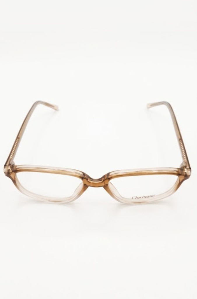 Classique Eyeglasses Frame Rectangle Full-Rim Gray Unisex Acetate
